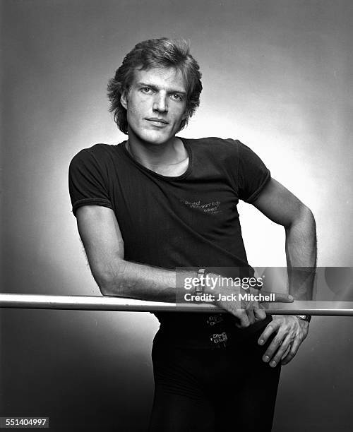 Dancer/choreographer Peter Martins, November 1983.