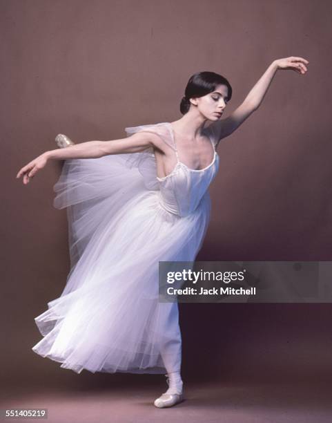 Dancer Alessandra Ferri in "Giselle" in June 1987.