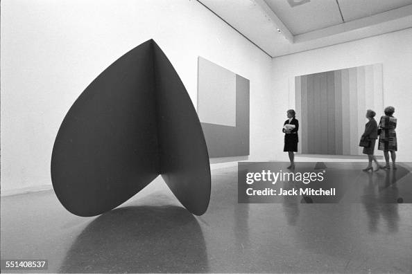 Ellsworth Kelly Retrospective at MOMA 1973 Ellsworth Kelly Retrospective at MOMA 1973