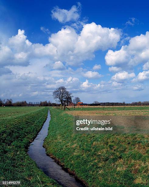 Raesfeld, Nature Reserve Hohe Mark-Westmuensterland, Lower Rhine, Muensterland, Westphalia, North Rhine-Westphalia, NRW, landscape, agrarian county,...