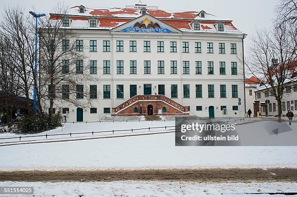 Deutschland, Halle, , Franckesche Stiftungen zu Halle, Haupteingang, historisches Waisenhaus