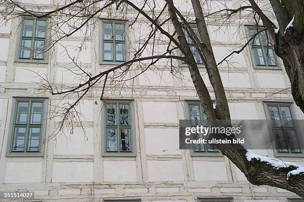 Deutschland, Halle, , Franckesche Stiftungen zu Halle, Gebäude, Fenster