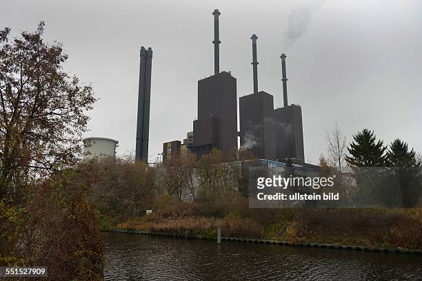 Heizkraftwerk Lichterfelde, Ostpreussendamm, Lichterfelde, Berlin, Deutschland