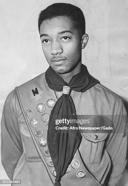 Candidate for New York, James E Churchman Junior, portrait as a young man, New York City, New York, February 18, 1940.