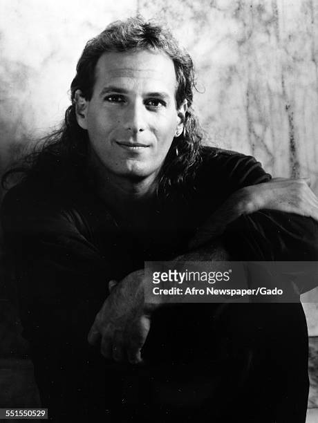 The American singer songwriter Michael Bolton in a publicity shot, February 2, 1980.