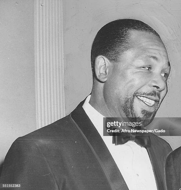 Archie Moore, African-American professional boxer and the Light Heavyweight World Champion, 1946.