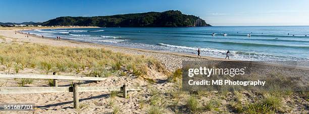 whangamata - new zealand beach stock pictures, royalty-free photos & images