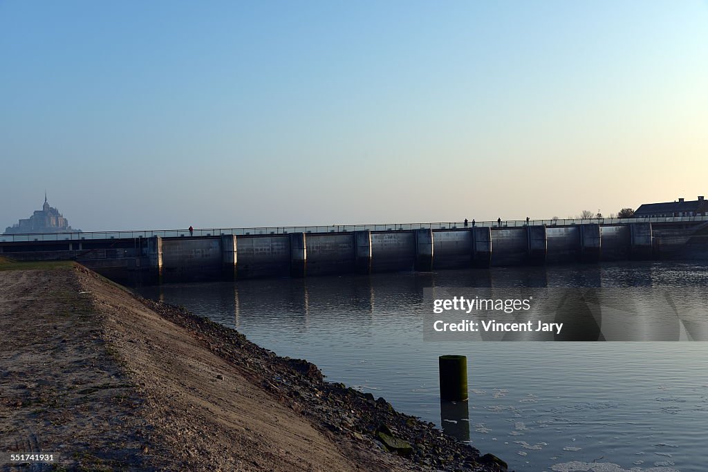Mont Saint Michel barrage
