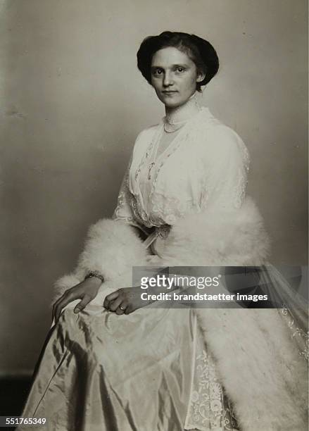 Zita of Bourbon-Parma . February 1917. Photograph by d'Ora Vienna.