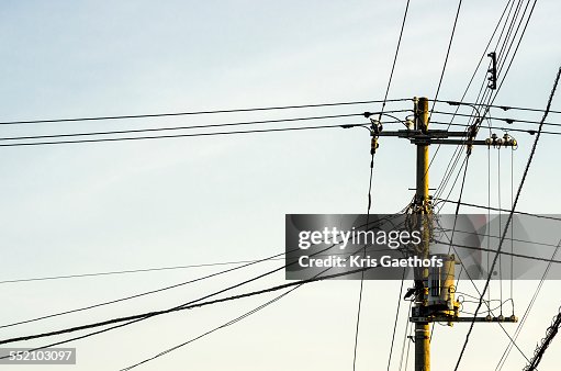 Above ground electric power distribution Above ground electric power distribution