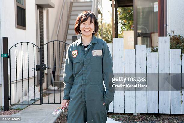 do it yourself carpenter - jumpsuit stock pictures, royalty-free photos & images