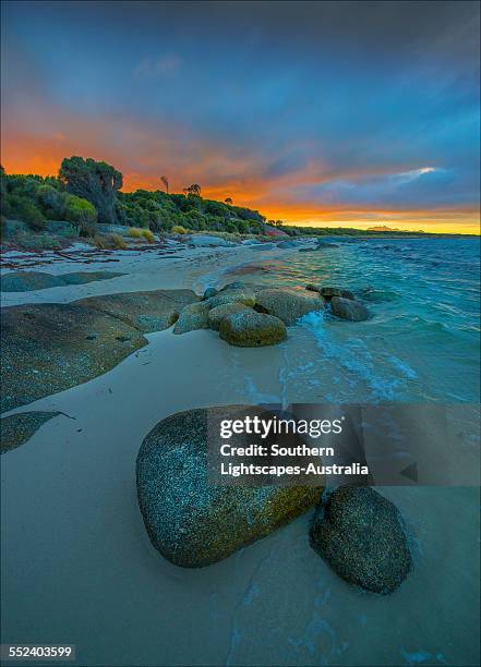 Blue Rocks Flinders Flinders Island Australia Photos and Premium High Res Pictures - Getty ...
