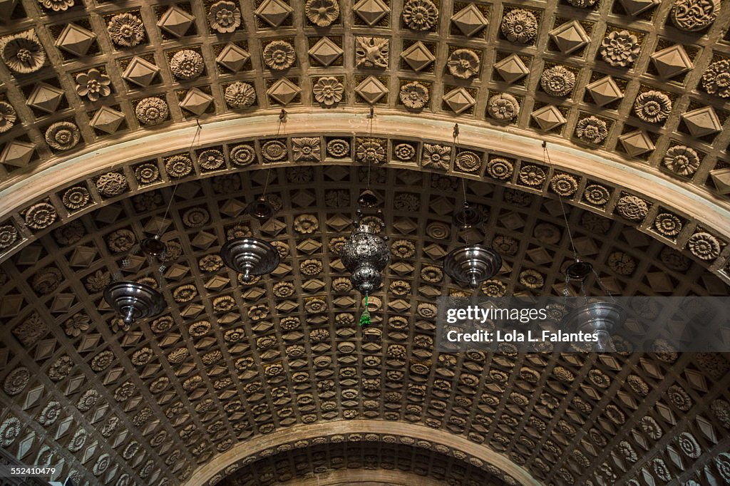 Ceiling of the crypt