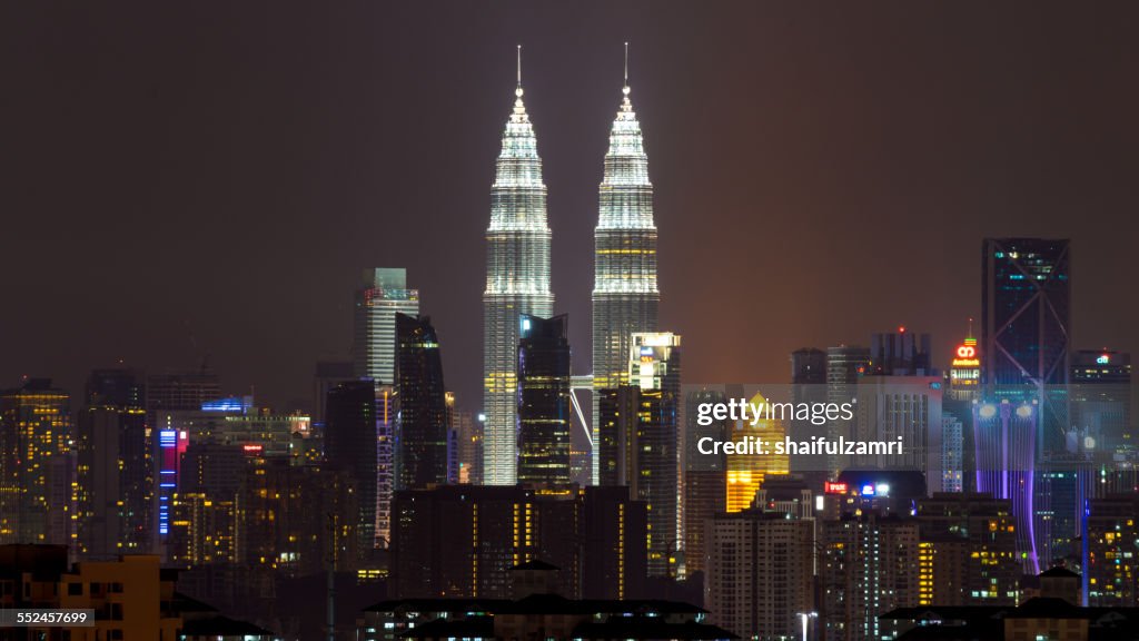 Night in KLCC