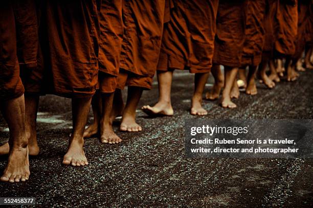 feet monks - aconitum carmichaelii stock pictures, royalty-free photos & images