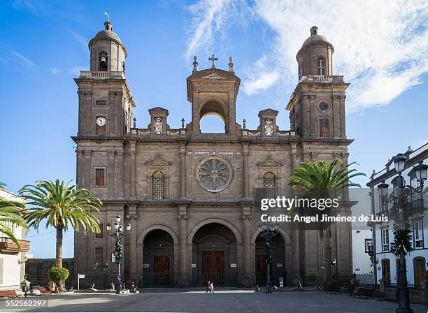 las palmas cathedral - las palmas cathedral stock pictures, royalty-free photos & images