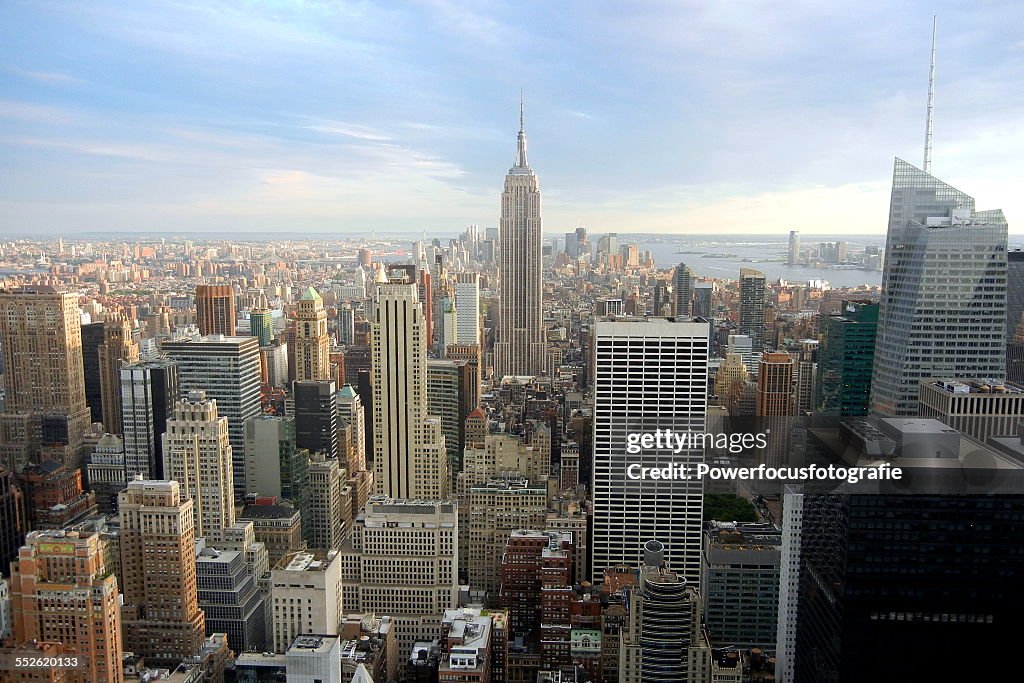 New York in afternoon light