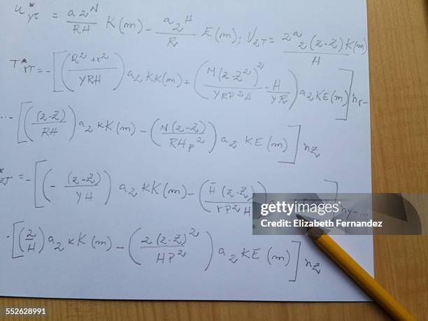 Good Math Equaation Math Equations High-Res Stock Photo - Getty Images