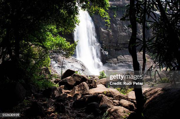 india's cities & landmarks - kerala waterfall stock pictures, royalty-free photos & images