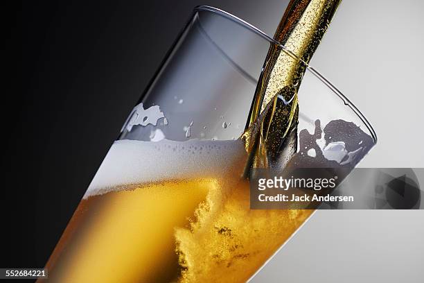 stock beer - pouring stock pictures, royalty-free photos & images