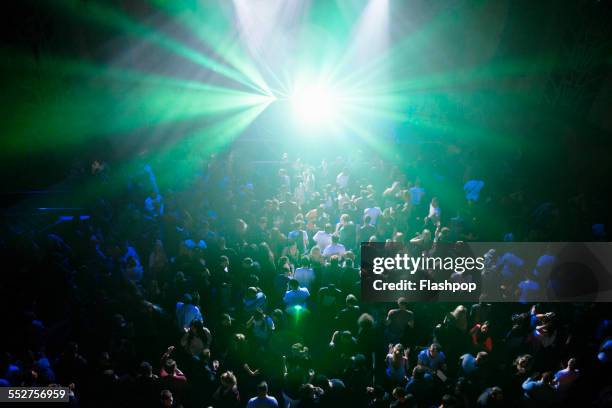 large crowd of people at music event - bash 2015 concert imagens e fotografias de stock