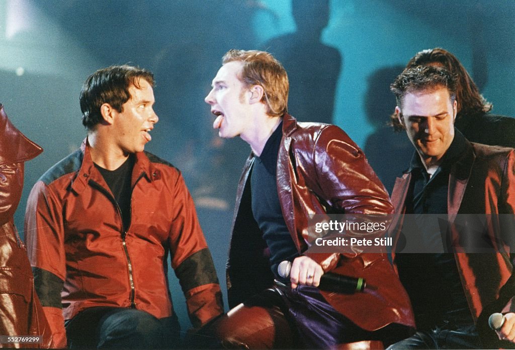 Boyzone Perform At Birmingham NEC In 1999