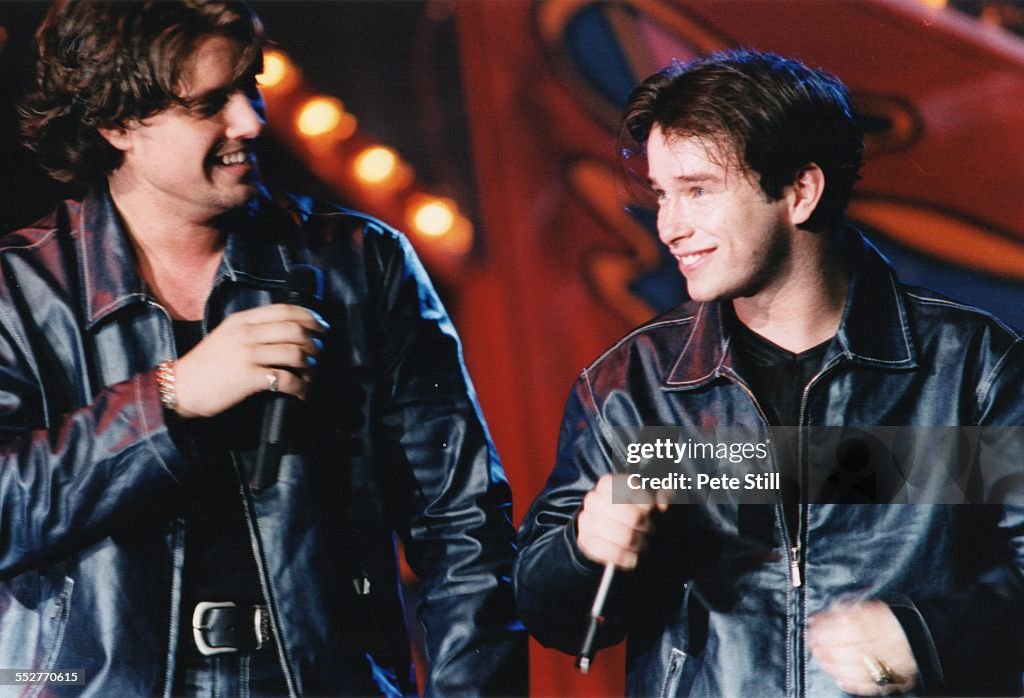 Boyzone Perform On The Smash Hits Tour 1996