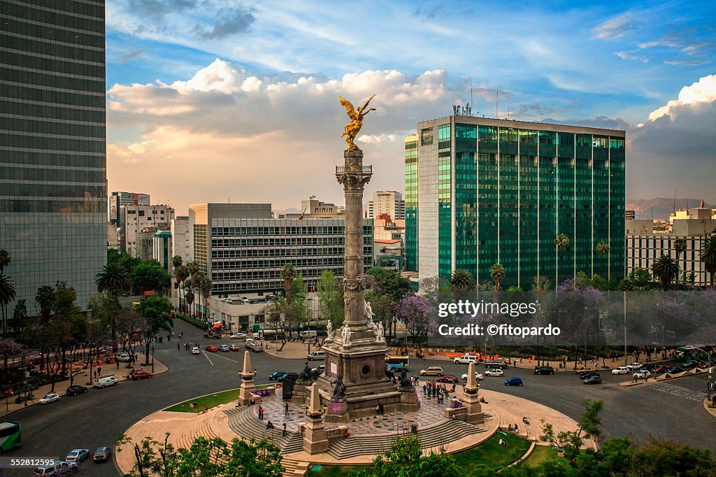 El angel de Independencia, mexican landmark