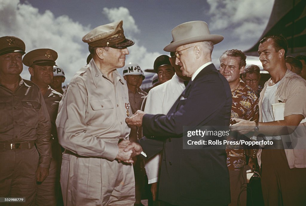 President Truman And Douglas MacArthur