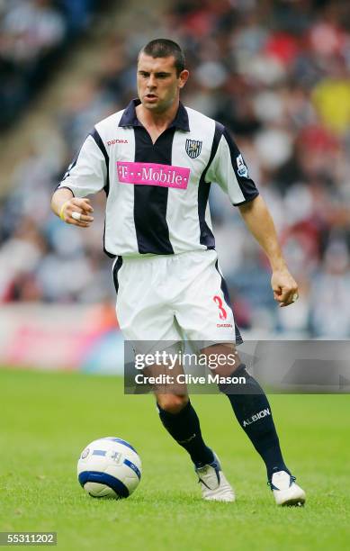 Paul Robinson of West Bromwich Albion in action during the FA Barclays Premiership match between West Bromwich Albion and Birmingham City at The...