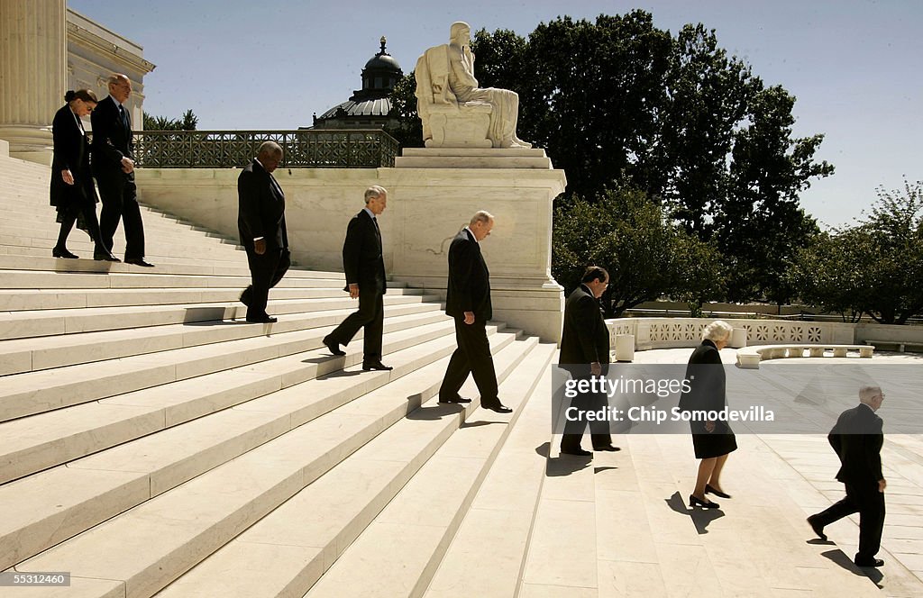Funeral Services Held For Chief Justice Rehnquist