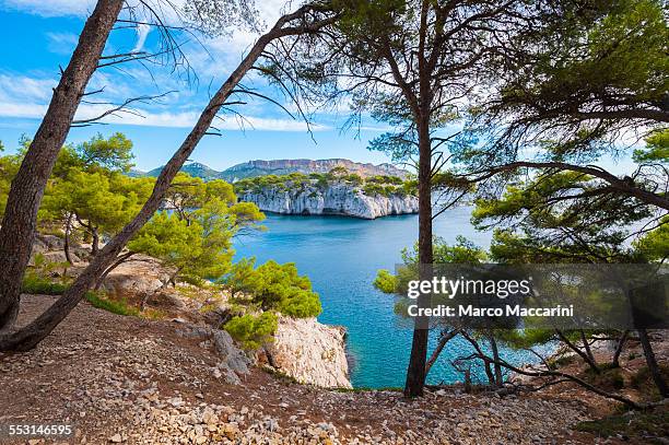 calanques - cassis stock-fotos und bilder