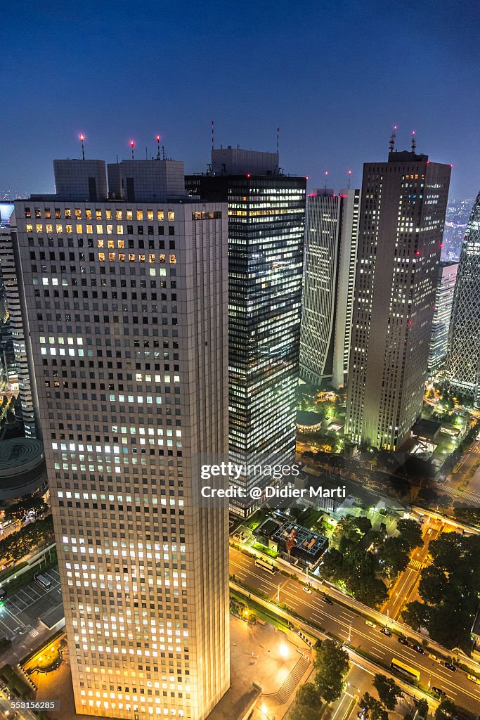 The nights of Shinjuku in Tokyo