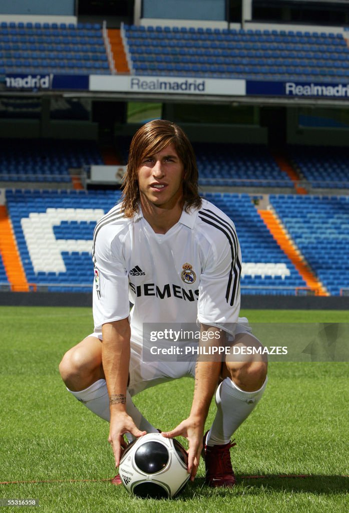 Real Madrid's new Spanish signing Sergio