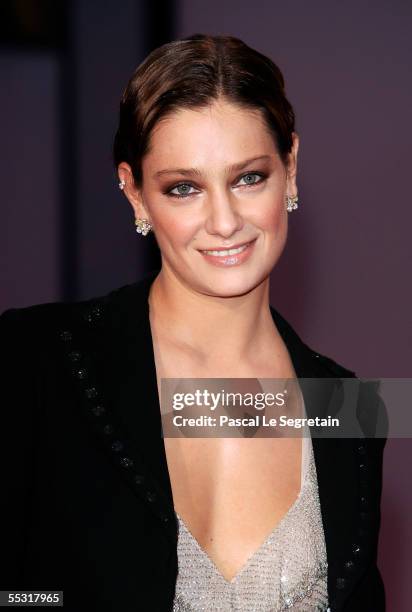 Actress Giovanna Mezzogiorno arrives for the premiere of the in competition film "La Bestia Nel Cuore" at the Palazzo del Cinema on the ninth day of...