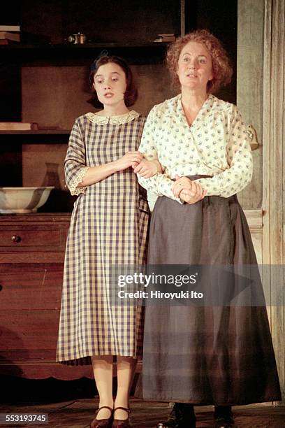 The Roundabout Theater Company presents ''Juno and the Paycock" at the Gramercy Theater on September 20, 2000.This image:Gretchen Cleevely, left, and...