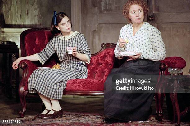 The Roundabout Theater Company presents ''Juno and the Paycock" at the Gramercy Theater on September 20, 2000.This image:Gretchen Cleevely, left, and...