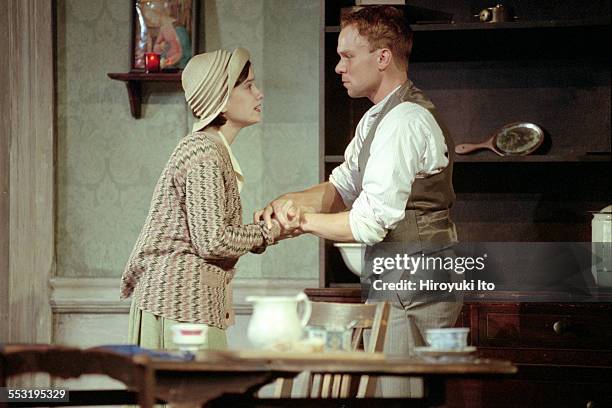 The Roundabout Theater Company presents ''Juno and the Paycock" at the Gramercy Theater on September 20, 2000.This image:Gretchen Cleevely, left, and...