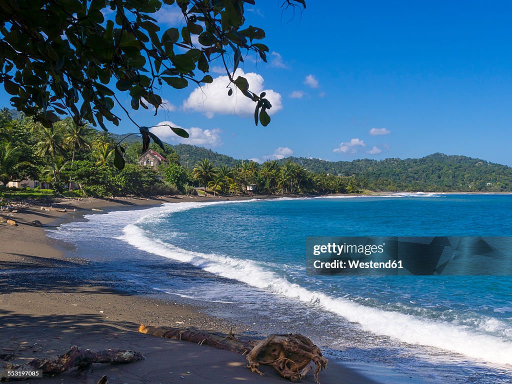 Caribbean, Jamaica, view over the Buff Bay