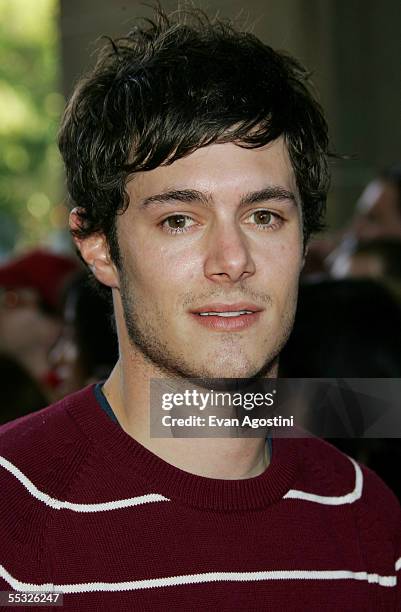 Actor Adam Brody attends the "Thank You For Smoking" premiere at the 2005 Toronto International Film Festival September 9, 2005 in Toronto, Ontario.