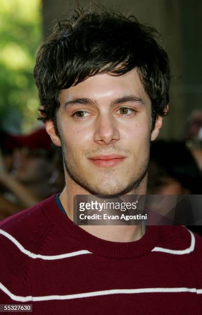 Actor Adam Brody attends the "Thank You For Smoking" premiere at the 2005 Toronto International Film Festival September 09, 2005 in Toronto, Ontario.