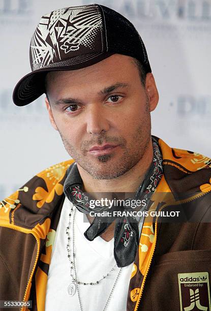 Photographer and director David LaChapelle poses during a photocall of his movie, "Rize", presented at the 31st Deauville American Film Festival, 10...