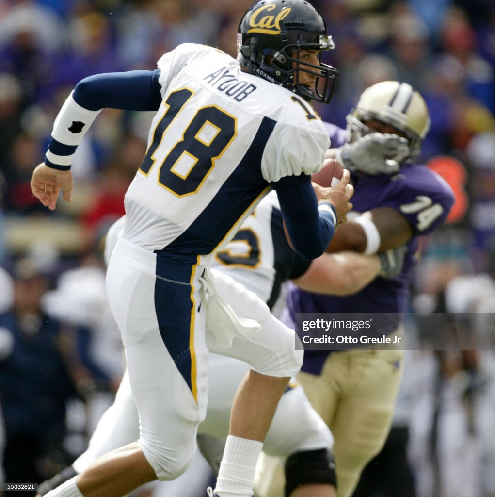 Cal Bears v Washington Huskies