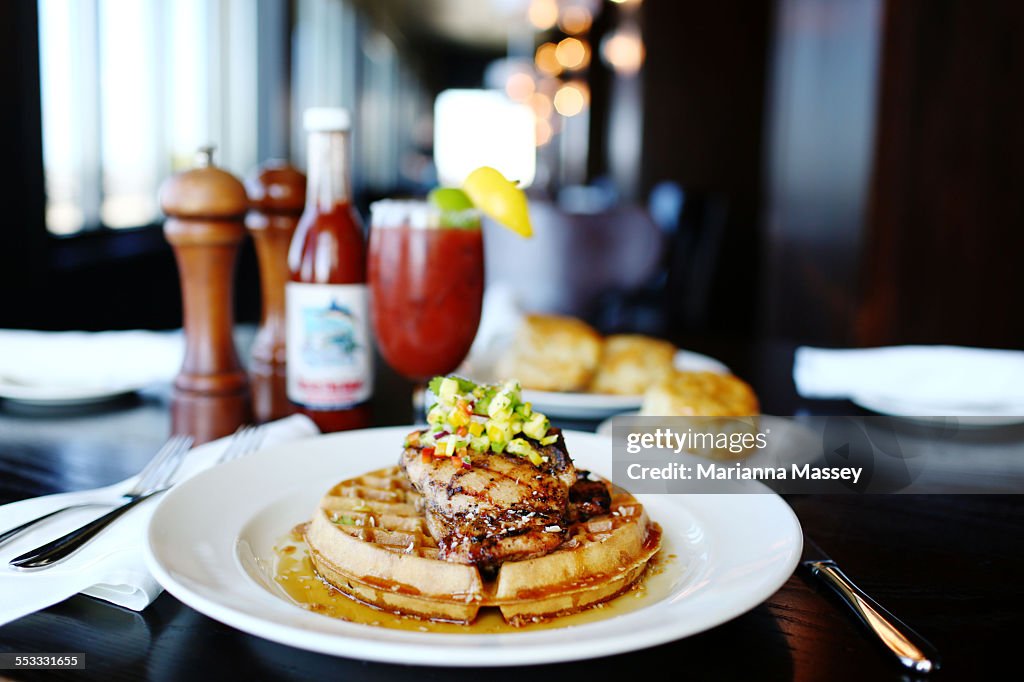 Chicken and Waffles