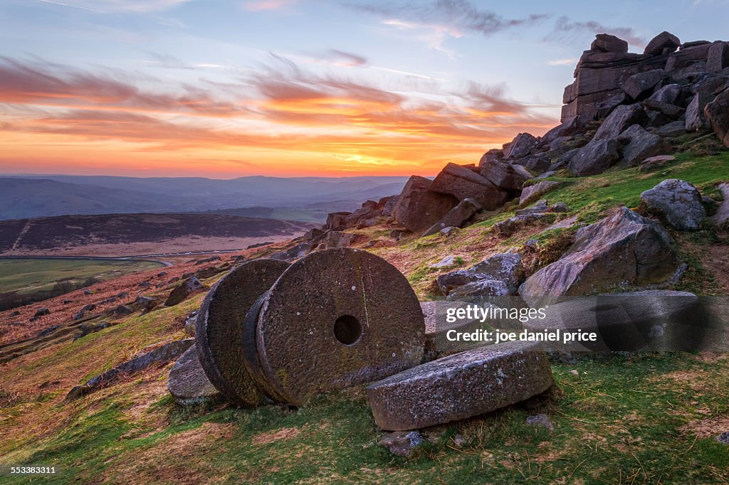 Millstones, Stanage Edge, Hathersage Peak District