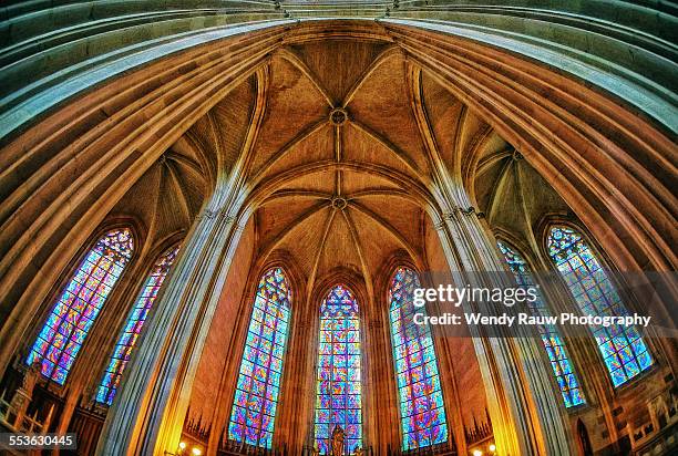 cathedral saint peter and saint paul, nantes, fran - kathedrale von nantes stock-fotos und bilder