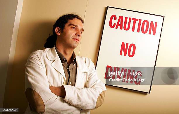 Director Danis Tanovic pose for a portrait to promote the film L'Enfer at the Toronto International Film Festival September 10, 2005 in Toronto,...