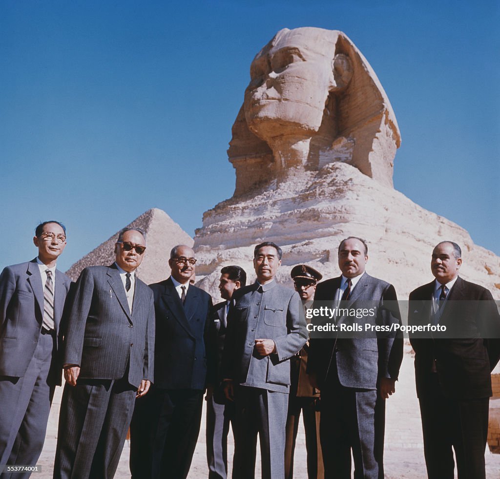 Premier Zhou Enlai In Egypt