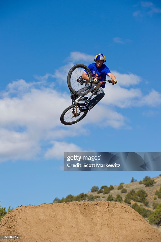 Mountain biker, Washoe County, Nevada