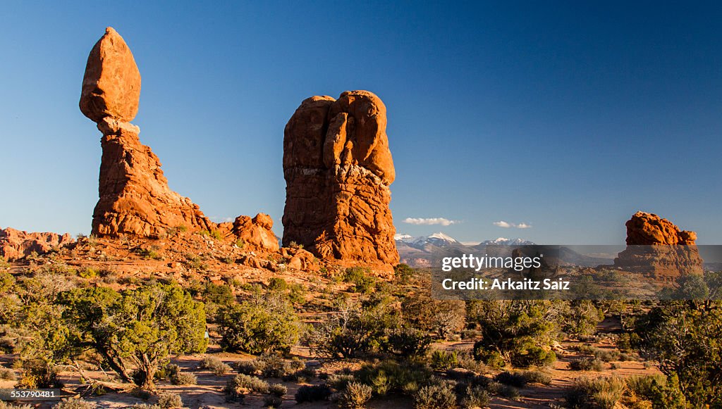 Rock Formations In Arches National Park Utah ストックフォト - Getty Images